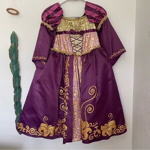 Disney designer Rapunzel dress high quality costume size 5/6